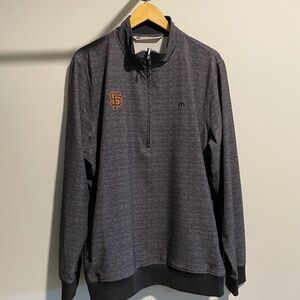 Travis Mathew San Francisco Giants Quarter Zip Top